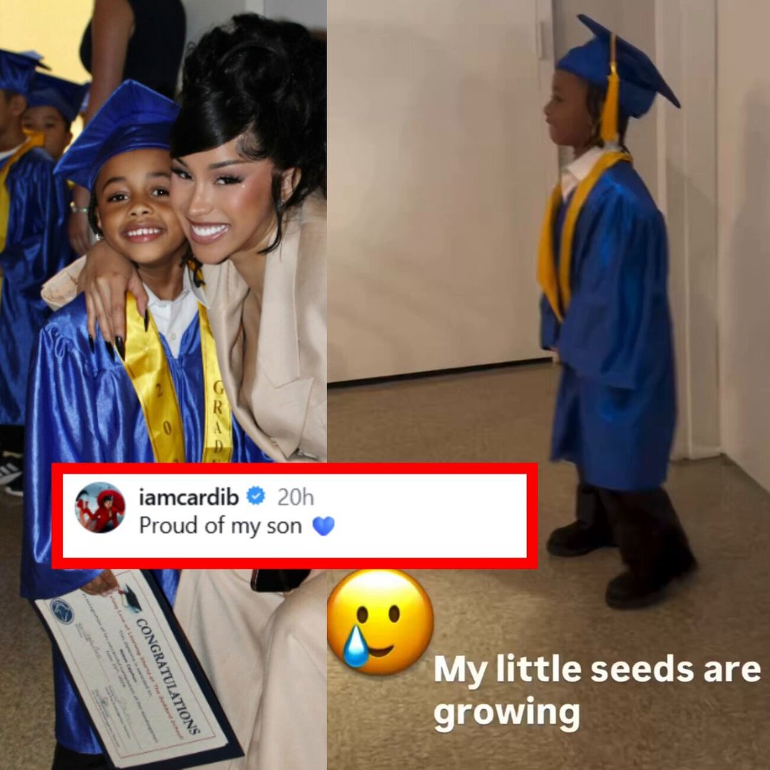 Cardi B Celebrates Son Wave's Preschool Graduation