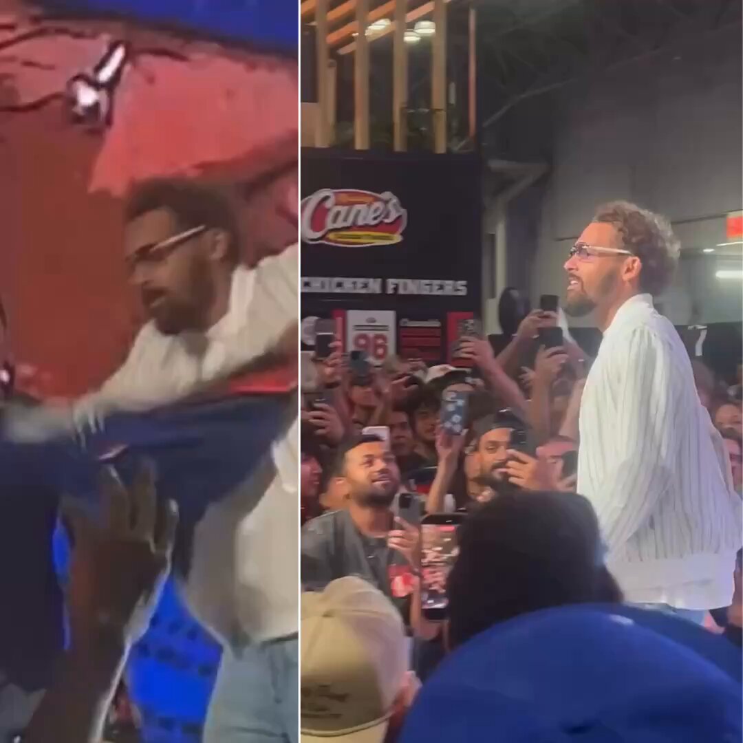 Trae Young Takes Knicks Beef Up Another Level With Jalen Brunson Jersey Rip at Fanatics Fest